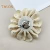 Brosche für Frauen, Blumenform, Strass, Kunstperle, rutschfest, für Tasche, Mantel, Kragen, Hut, Schal, Dekoration, Kleidungsnadel, Party, Abschlussball, Kleidungsstück, Schmuck