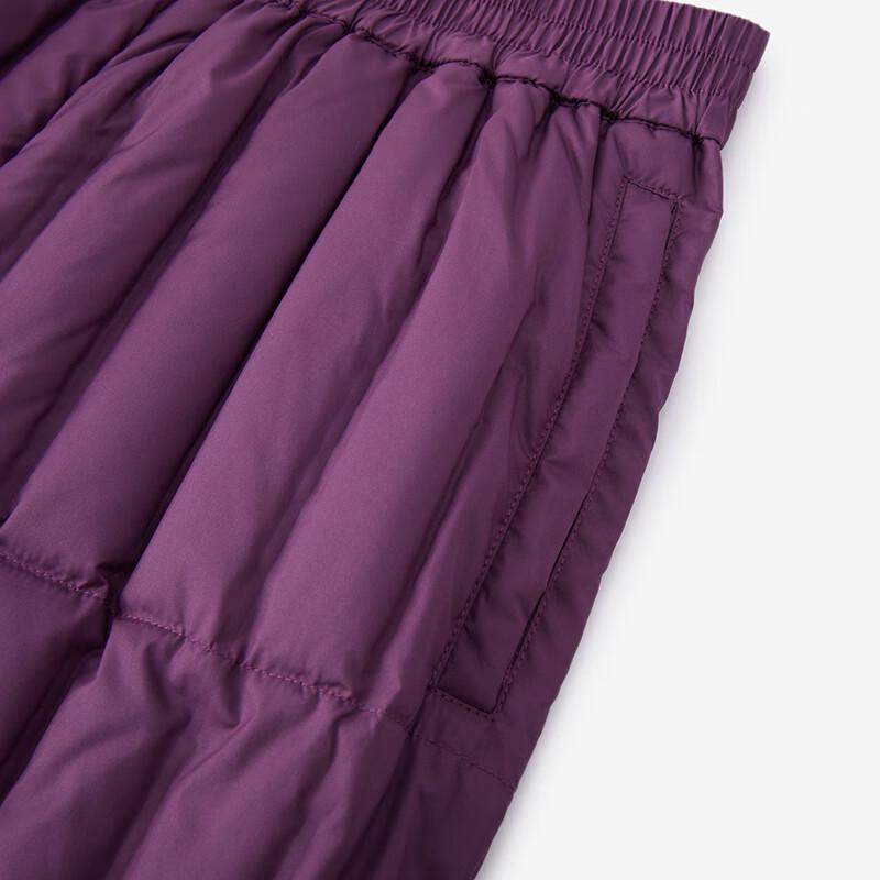 Yalu Women's High-Waist Thickened Down Pants for Elderly