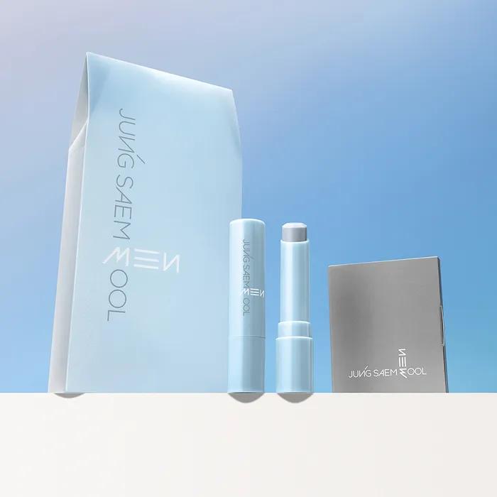 Jeong Saem Mool Man Lip New Color Balm (100P Man Oil Control Paper Free)