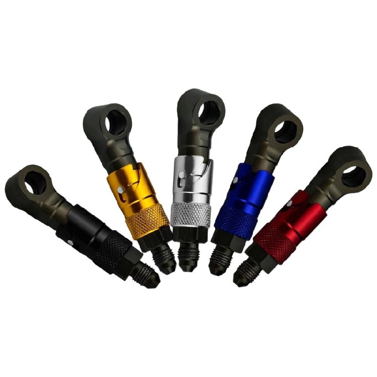 Easy Installation Aluminum Motorcycle Brake Hose Fluid Fast Release Connector Motorbike Quick Release Brake Line Adapter