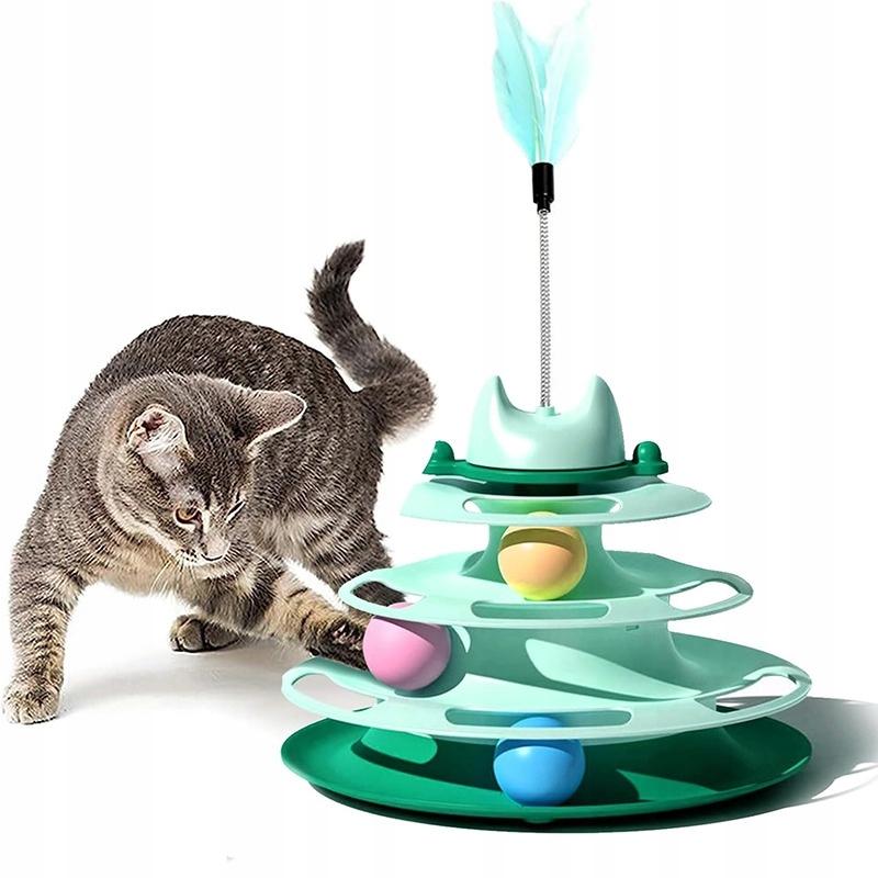 Feather toy for cat