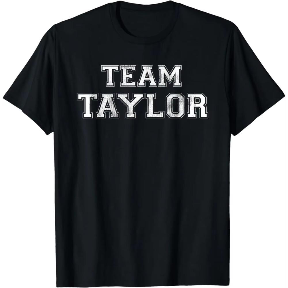 Funny Family Sports Team Taylor Last Name Taylor T-Shirt