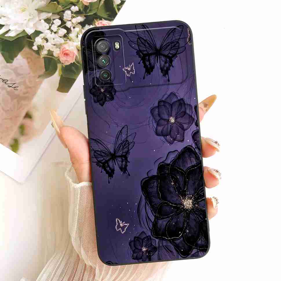 For Xiaomi Poco M3 Case PocoM3 Cute Rabbit Soft Silicone Back Cover For Xiaomi Poco M3 Case 6.53'' Phone Cover Bumper Fundas
