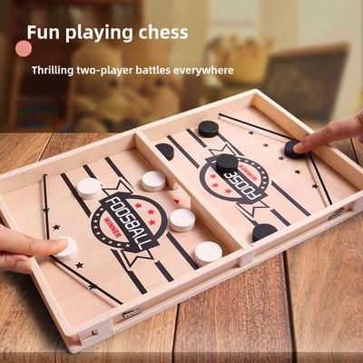 Foosball Winner Games Table Hockey Game Catapult Chess Parent-child Interactive Toy Fast Sling Puck Board Game Toys For Children