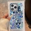 For Honor 200 400 Lite 400 200 Pro X9b Magic 7 6 Lite X9c X9a X9b X8b X7c Phone Cover Cute Blue Heart Starfish For Honor 400 Bag