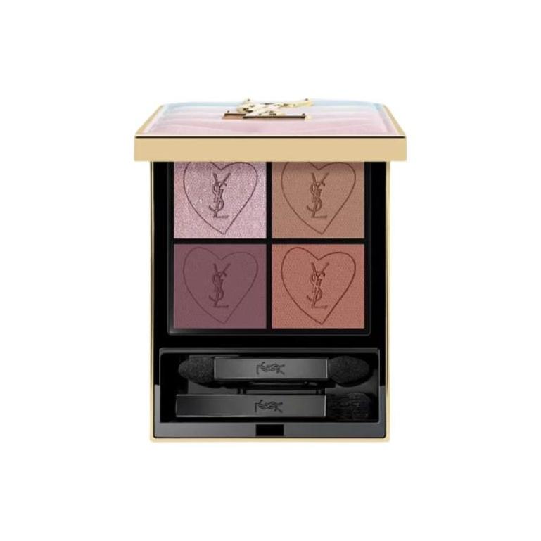 SAINT LAURENT Twilight Dawn 4-цветные тени для век Легко растушевываются Не осыпаются Подчеркивают взгляд #125 Нежный Box Not Included