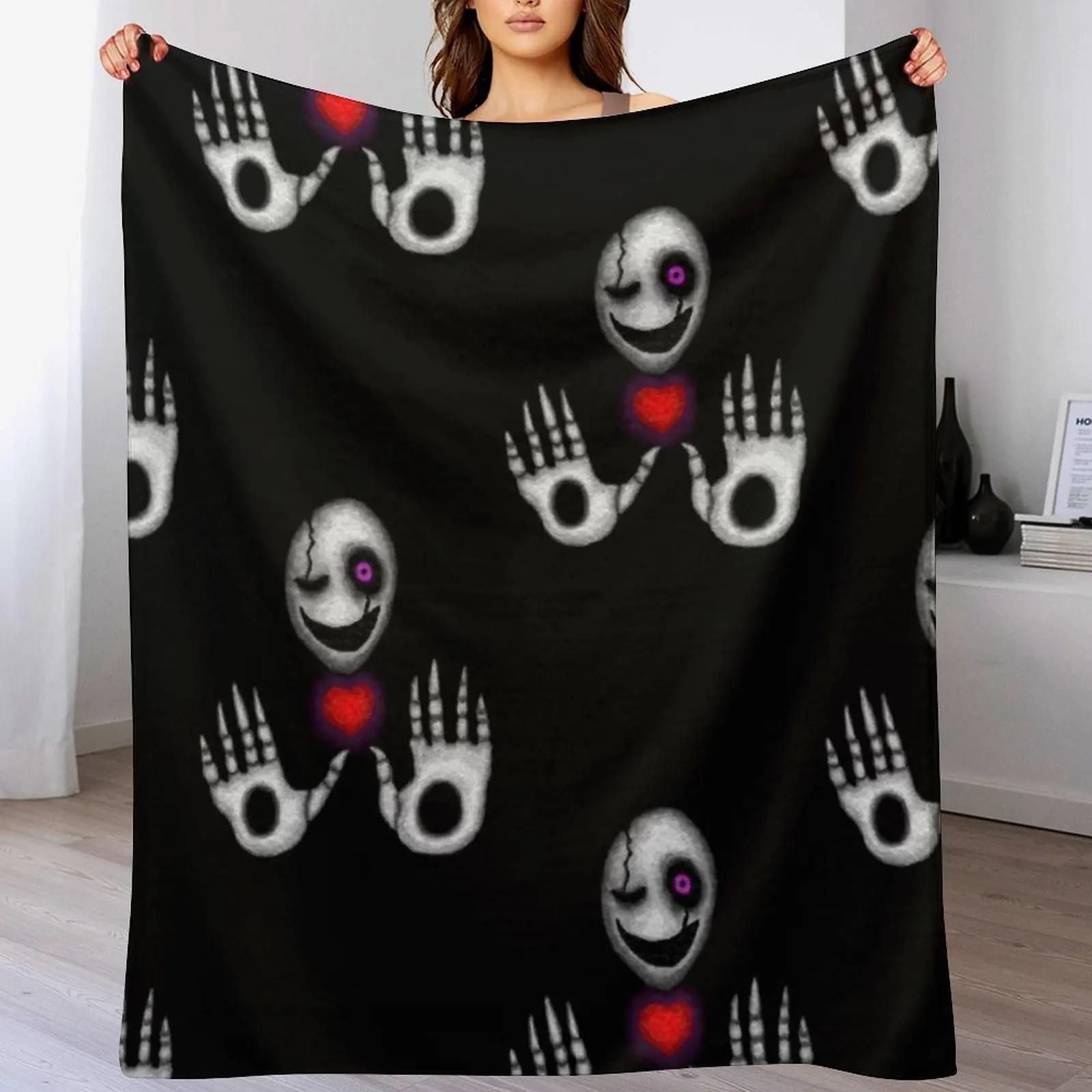 

Gaster Throw Blanket Plush Fuzzy Cozy Blanket for Couch Sofa 102x76cm(40x30in)