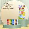 1Set Children Crayons Oil Pastel Dust Free Non-Toxic Crayons Toddler Washable Crayons Painting Drawing Sketching Oil Pastel
