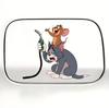 Автомобильная наклейка 3D Том и Джерри Tom and Jerry 10X10см 