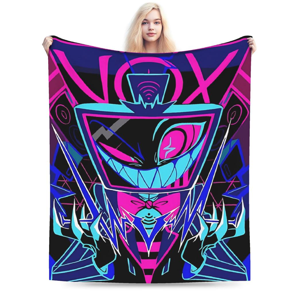 Vox  Blanket Hazbines Hoteles Warm Funny Plush Bedding Throws For Kids Living Room Flannel Bedspread Bed Cover