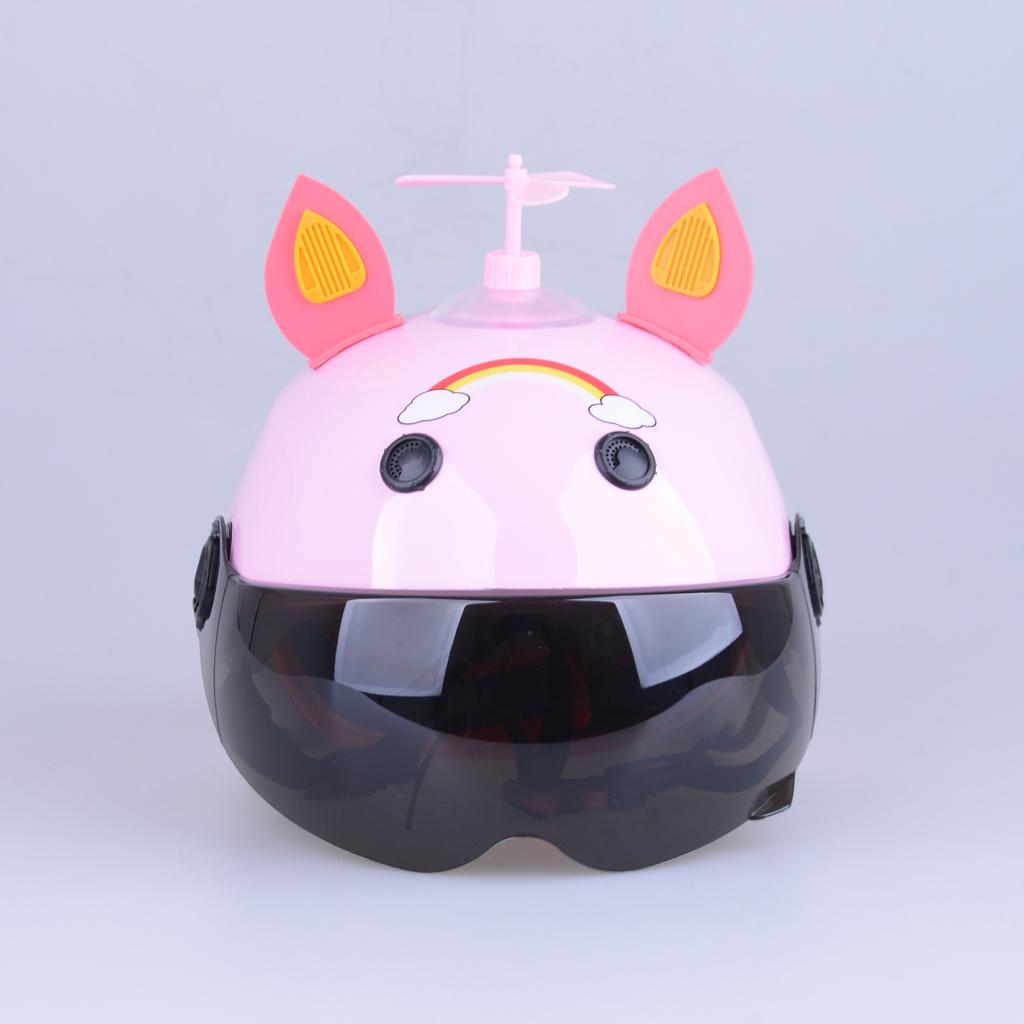 Children's Half Helmet Electric Vehicle Anti-fog Helmet Summer Full Helmet Boys and Girls Elementary School Helmet