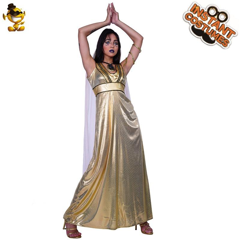 Adult women's Halloween Cleopatra dress, Egyptian queen queen party costume cosplay costume