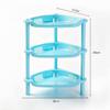 Scaffale multi-livello per organizzazione in cucina, bagno e sulla scrivania
