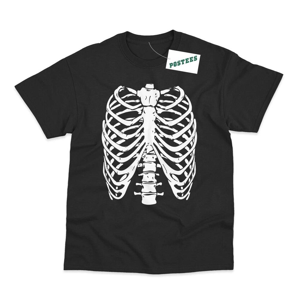 Ribcage Halloween Costume TShirt M