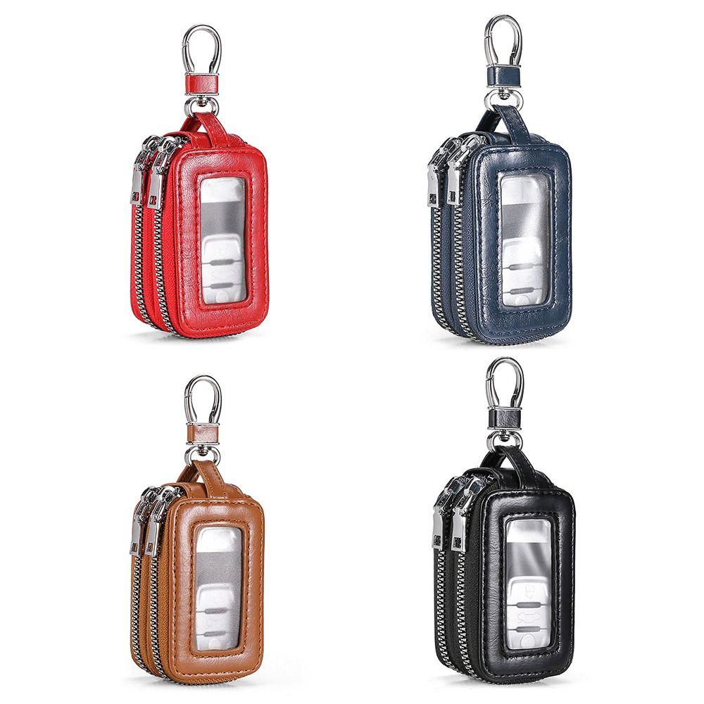 Étui à clés en cuir PU Mini sac de rangement pour clés Nouveau sac pour clés de voiture