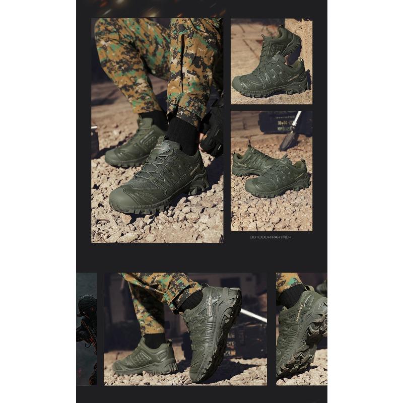 Duże rozmiary buty bojowe męskie outdoor wysokie buty lotnicze nowe buty taktyczne męskie antypoślizgowe buty polowe buty pustynne
