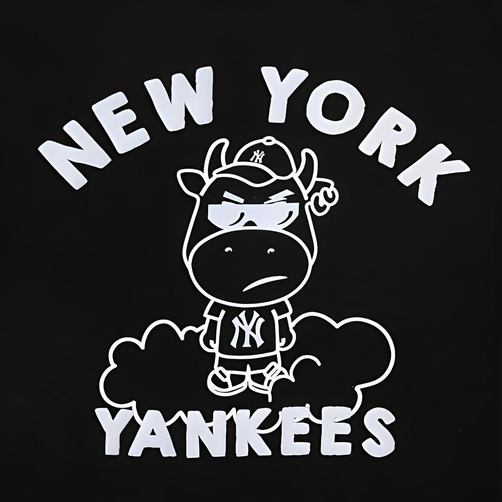 New MLB Sweatshirts Unisex Black 31MTC1111-50L