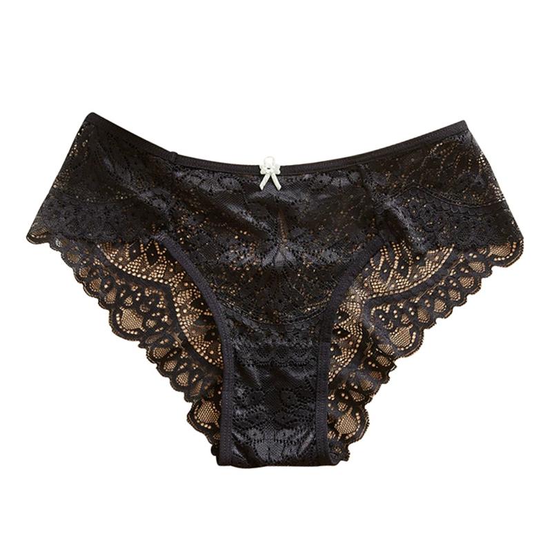 Women's Sexy Lace Panties Breathable Briefs