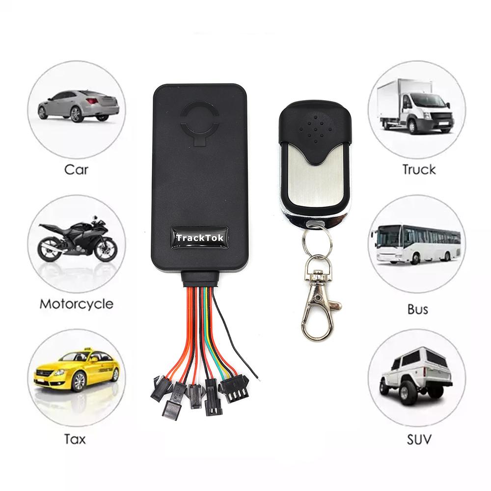 New GPS Tracking Satellite Car Locator Speaker Anti-theft Alarm Intercom Remote Control Fuel Cut-off