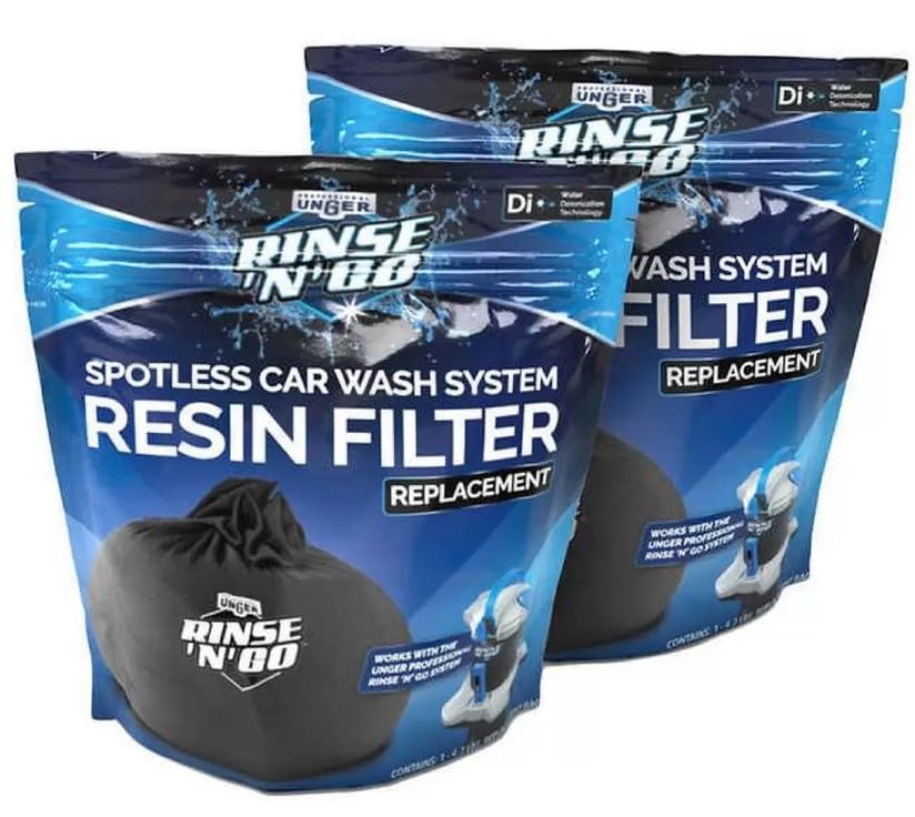 

Unger Очиститель для мытья автомобиля Сменные смоляные фильтры Rinse n Go (2-Pack)