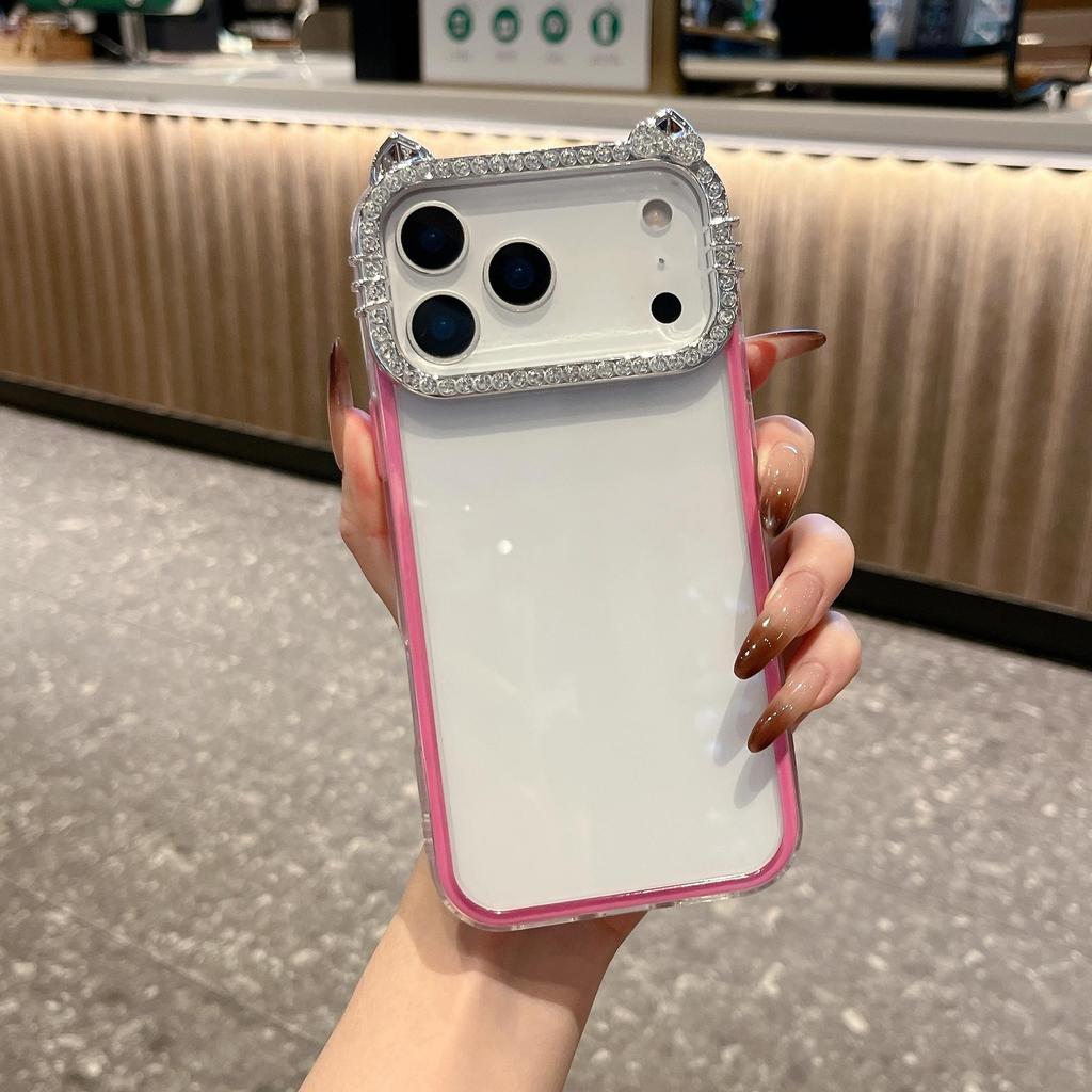 Transparent Jelly Celebrity Cat iPhone 17 Pro Max Case (Compatible with 16PM/13)