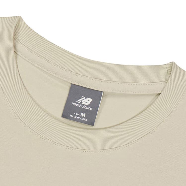 Women's New Balance T-Shirts Women's Light Gray Crew Neck