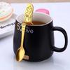 304 Stainless Steel Coffee Spoon Hanging Mermaid Coffee Dessert Ice Cream Drinking Spoon Milk Teaspoon Kitchen Tableware