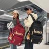 Schoolbag Spring and Summer Leisure Middle and High School Students Large Capacity Schoolbag Lightweight Travel Travel Men and Women Backpack