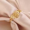 LIKGREAT Classic Hollow Love Heart Celtics Knot Rings Vintage Silver Color Wedding Party Gifts For Women Fashion Amulet Jewelry
