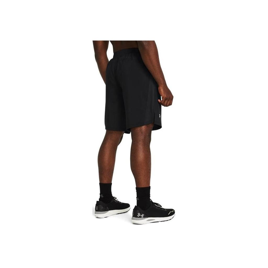 Under Armour Launch Lightweight Comfortable Flexible Reflective Design Running Mid-Rise Five-Inch Casual Shorts Men shorts Black 1382639-001