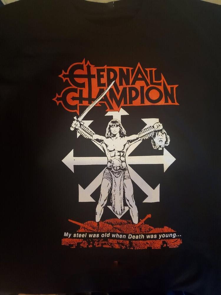 

Винтажная футболка группы Eternal Champion My Steel Was Old Унисекс Концертный S до 5XL El127 3XL