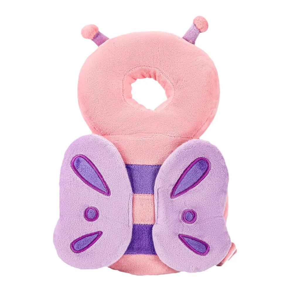 Cotton Imported Soft & Breathable Head Protection Backpack for Toddlers 0-3 Years Old Lightweight Design Adjustable Plush Straps Machine Washable