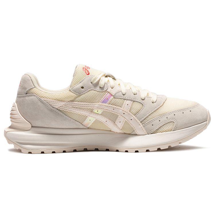 Asics Tarther Sc Pigskin Fabric Sports Versatile Low-Top Lifestyle Casual Shoes Women Sneaker Light-Gray 1203A125-103