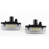 License Plate Light LED Compatible with Toyota Noah Voxy 60 70 80 Series Car Accessories Auto Parts Rear License Plate Light