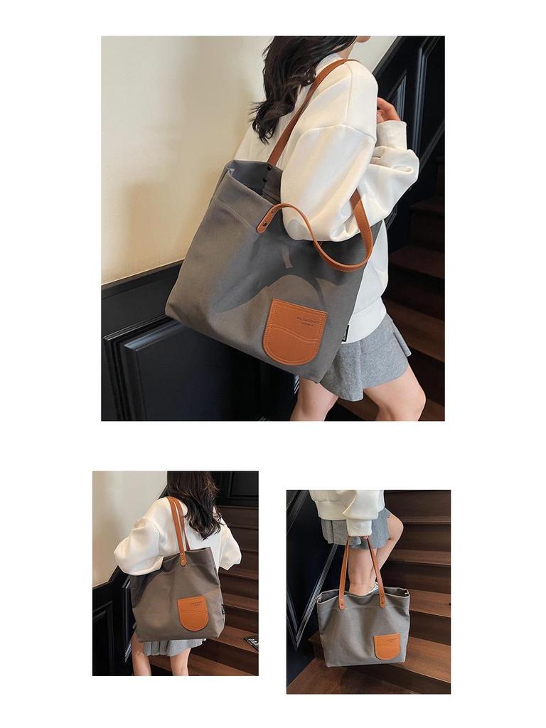 Canvas Women's Tote - Large Capacity, Versatile Casual Shoulder Handbag