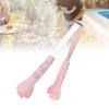 Cats Claw Food Tongs Stainless Steel Non Slip Comfortable Grip Bakery Serving Tongs Multifunctional Kitchen Tongs for Barbecue Bake Snack