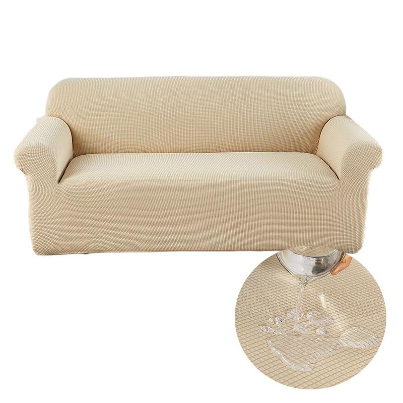 Waterproof Couch Cover, Dual Waterproof Sofa Cover, Stretch Jacquard Sofa Slipcover, Leakproof Furniture Protector for Kids, Pet