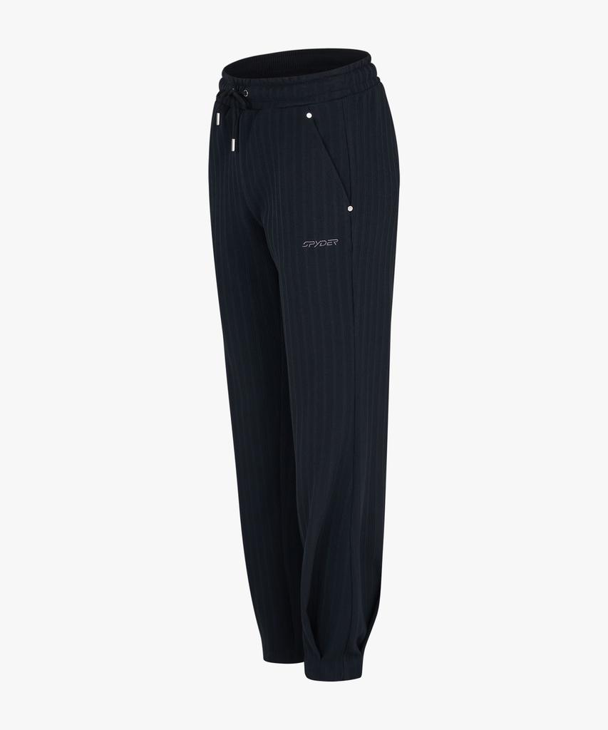 SPYDER Women'S Striped Jacquard Jogger Pants Spkfcnfp351Wblk