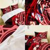 Animation Series 3D Digital Printing Three-Piece Bedding Kit Bed Sheet Quilt Cover