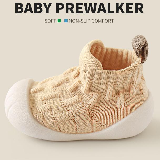 

Детские носки для пола на мягкой подошве, детские прохладные туфли для малышей, однотонные, нескользящие, детская обувь 19 жёлтый