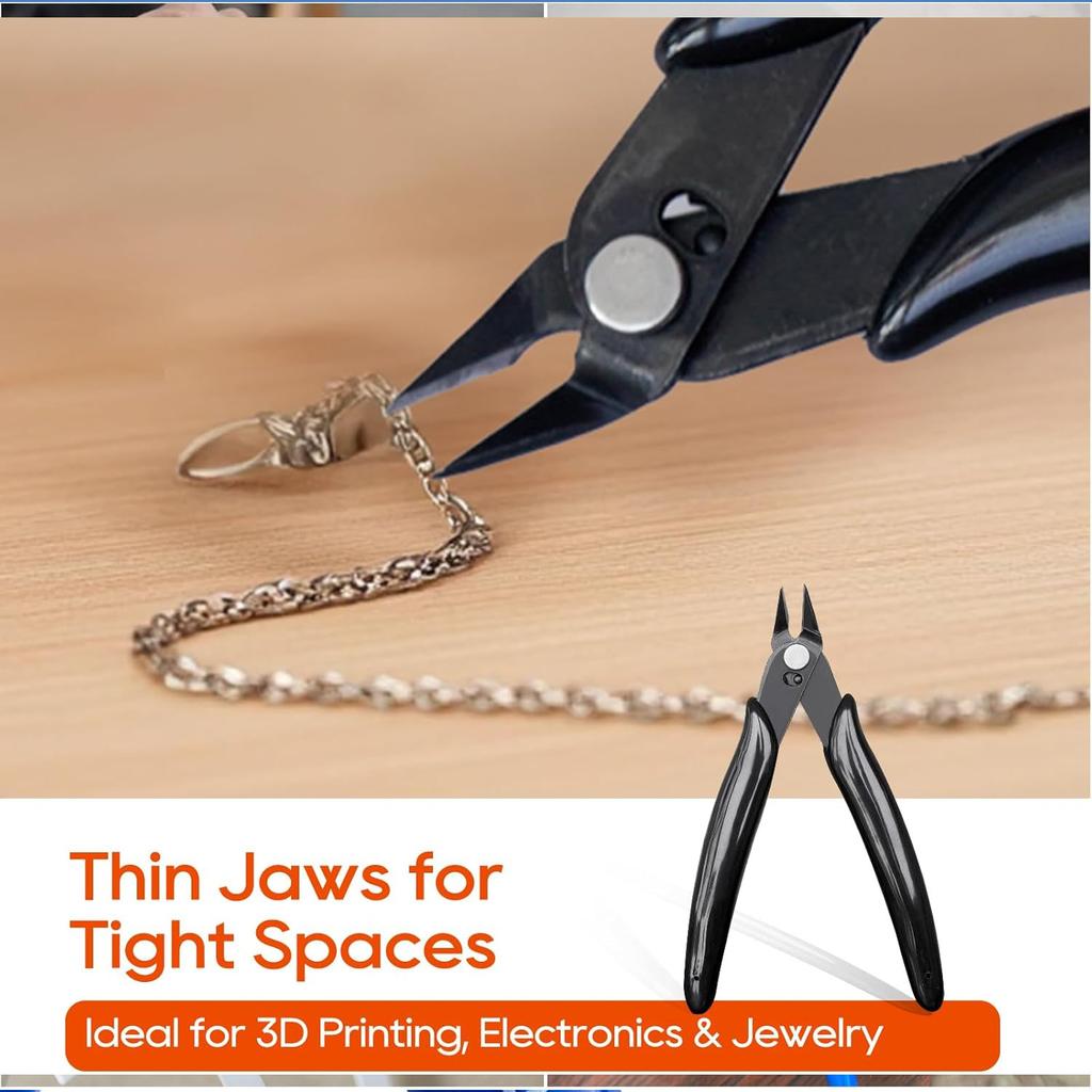 Wire Cutters Spring Loaded Cutting Pliers, Wire Cutters for Jewelry Making