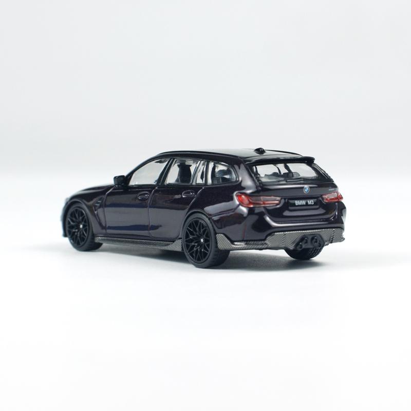MINIGT 1:64 BMW M3 M Performance Touring Daytona Violet Purple MGT alloy car Model 896