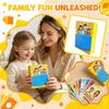 Family Card Game Set with Illustrated Character Design Includes Multiple Playing Cards for Group Entertainment Suitable for Various Ages and Occasions