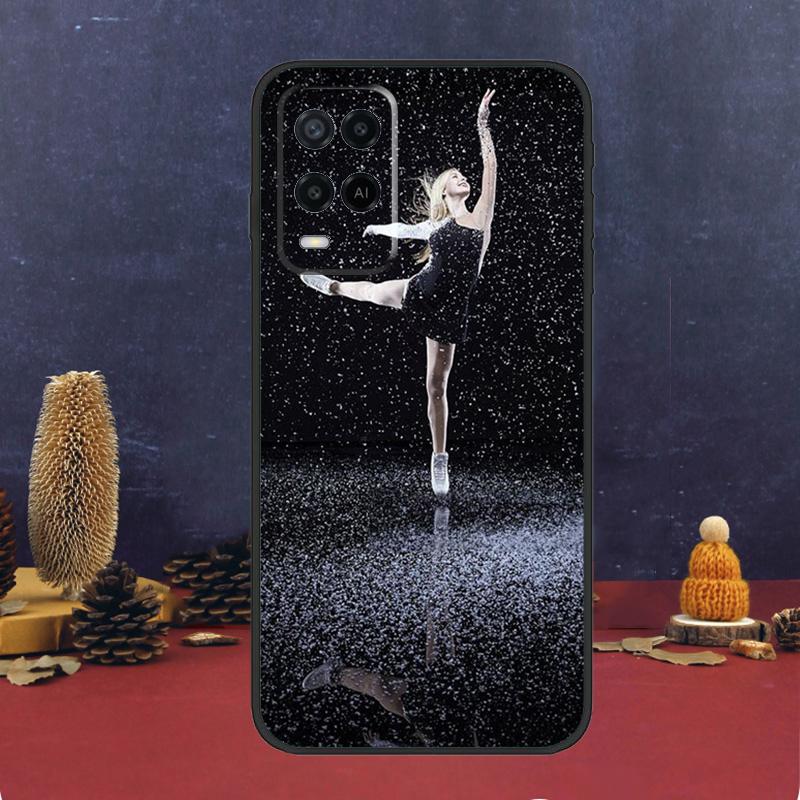 Figure Skating Dance Sport Case For Oppo A94 A74 A54 A15 A17 A57 A6 A5 Pro A16 A76 A96 A40 A60 A80 A18 A38 A58 A78 A98