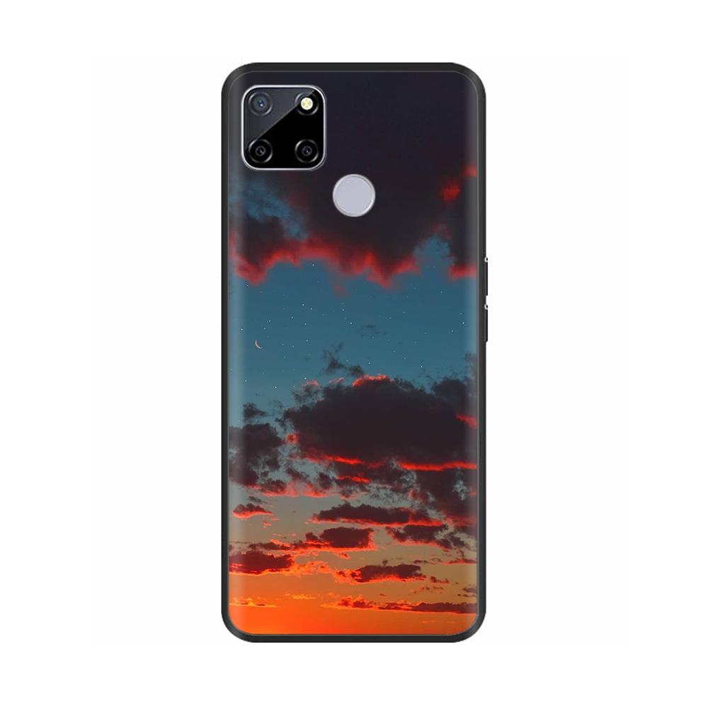 Case For Realme C25 C25s Coque Realme 7i RMX2193 Soft Cartoon Silicone Fundas Phone Case For OPPO REALME C12 Capa Cover Bumper