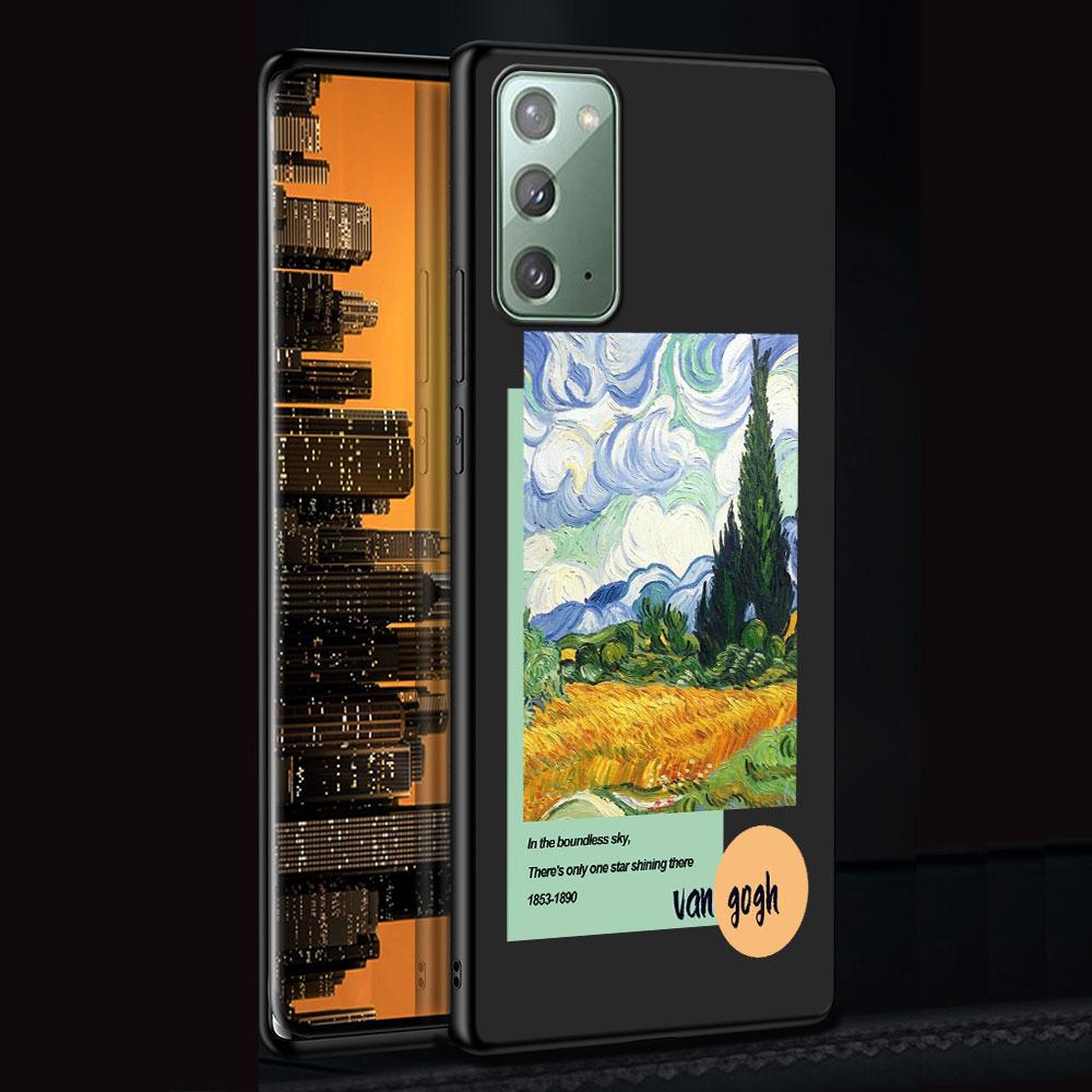 

Van Gogh Art Case for Samsung Galaxy Note 20 Ultra 10 Plus 9 8 TPU Phone Cover Note 10 Lite Soft Shell Funda Capa Samsung Note 8