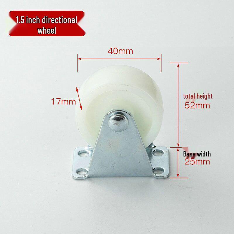 Univerzální kolečko na nábytek - Lehké, velikosti 1”-2” pro květináče, postele a zásuvky