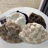 1pcThe New Pot Hat Is A Versatile Choice for Women In Autumn and Winter.It Features A Warm Sheepskin Fisherman Hat A Fashionable