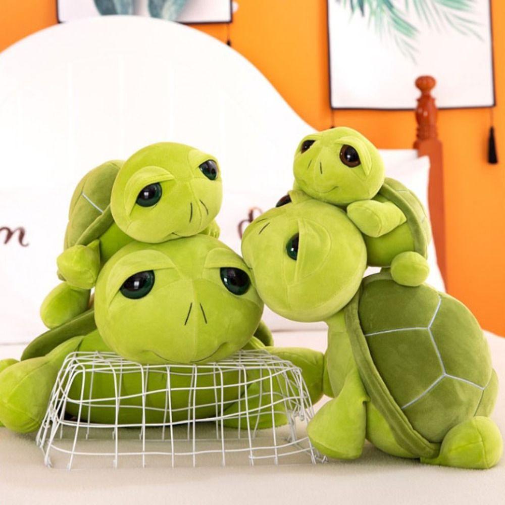 Stuffed Doll Turtle Doll Throw Pillow Fluffy Tortoise Stuffed Toy  Children Gift