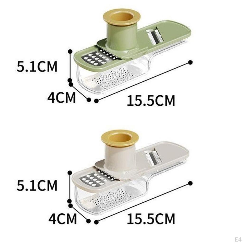 3 in 1 Ginger Garlic Grater Crusher Kitchen Tool for Easy Slicing Grating